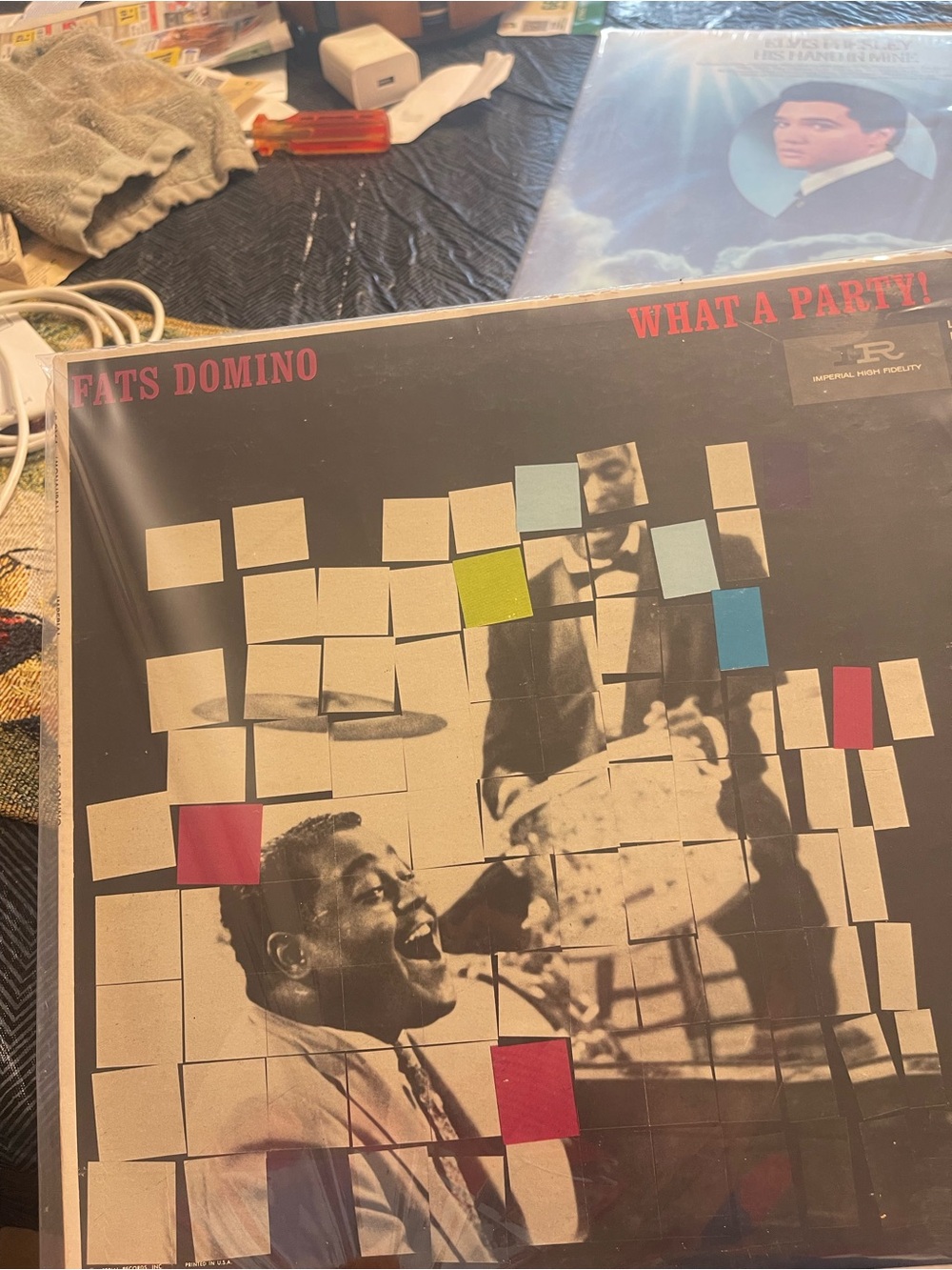 Fats Domino / What A Party Lp Vinyl Imperial 9164  MONO